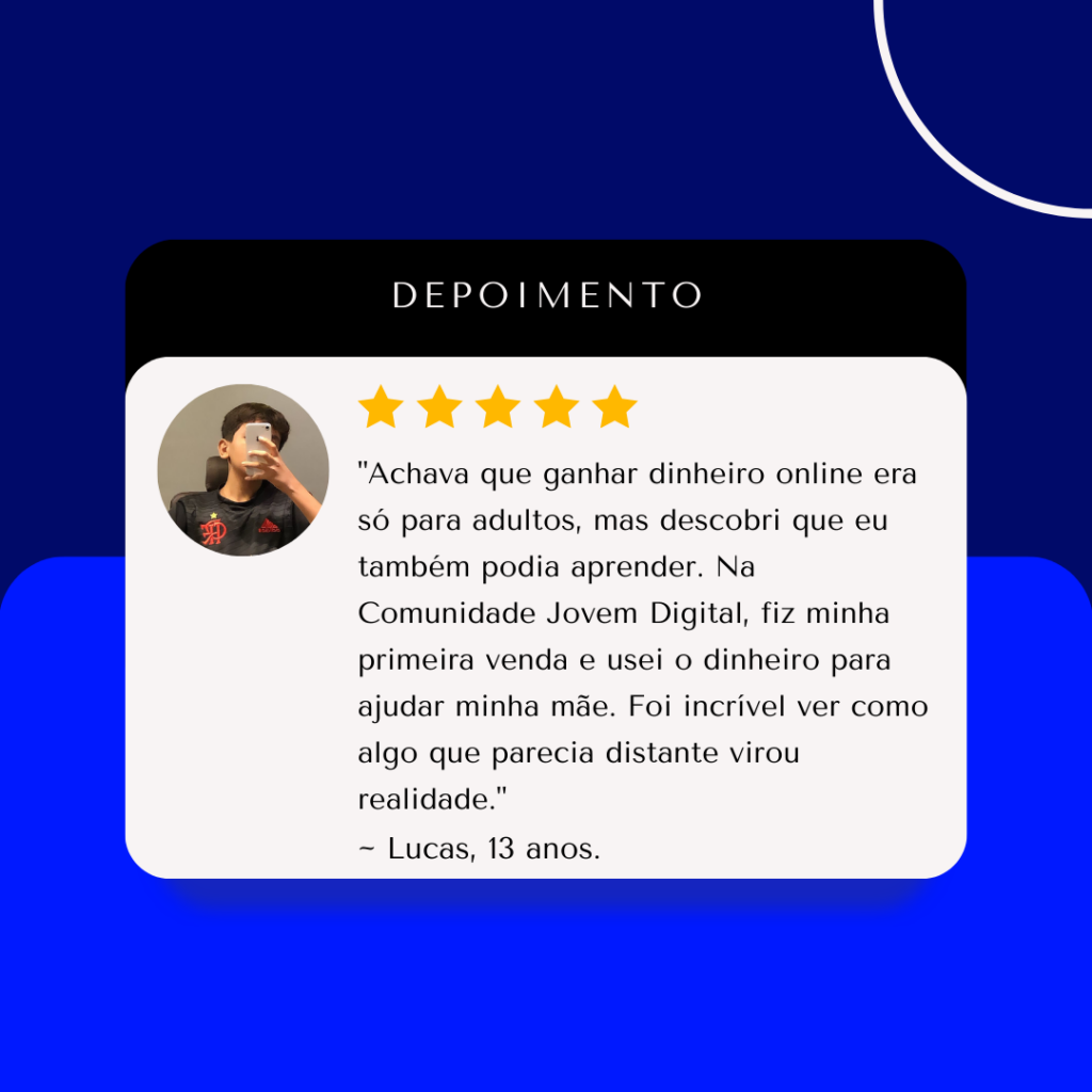 Depoimentos - comunidade jovem digital